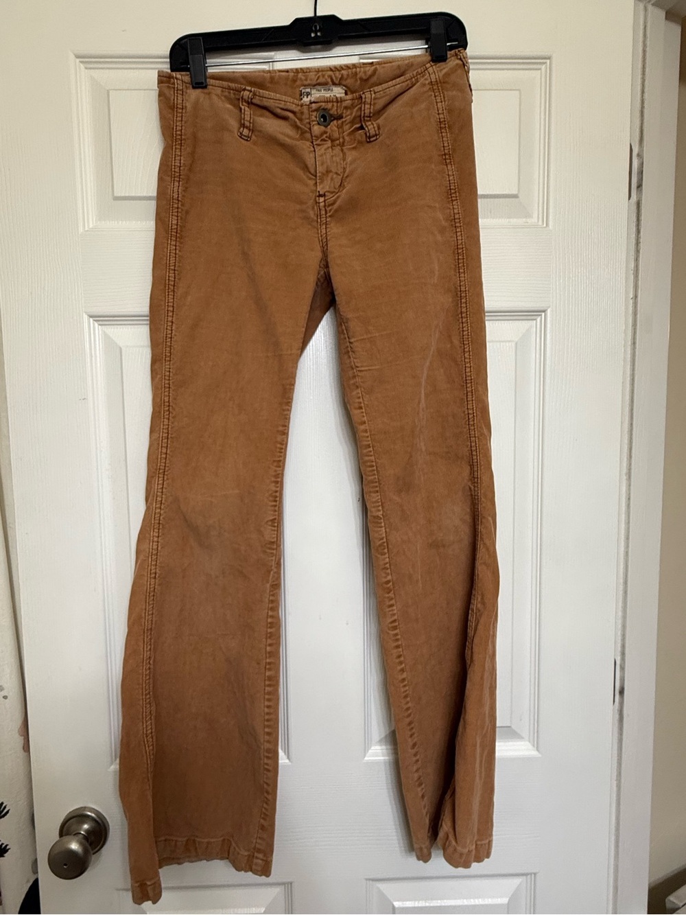 Free People Corduroy Pants in Light Rust